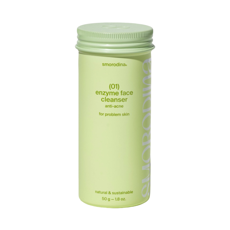 SMORODINA ENZYME FACE CLEANSER ANTI-ACNE ЭНЗИМНАЯ ПУДРА 
